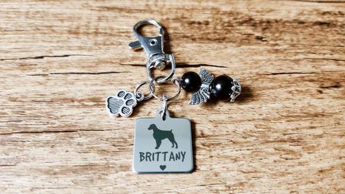 Tashanger Britay - Epagneul breton RVS met beschermengel, Sieraden, Tassen en Uiterlijk, Tassen | Damestassen, Nieuw, Verzenden