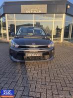 Kia Rio 1.2 Dynamic Plus, Gebruikt, Zwart, Overige carrosserieën, Leder en Stof