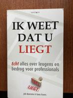 Guus Essers - Ik weet dat u liegt, Boeken, Guus Essers; Job Boersma, Zo goed als nieuw, Ophalen