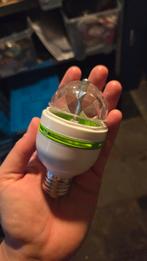 Roterende LED discolamp E27, Disco, Led-lamp, Minder dan 30 watt, Zo goed als nieuw