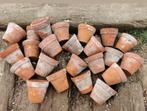 Terracotta potjes kwekerspotjes set 30st 10cm nu 60! Miekje', Tuin, Rond, Ophalen of Verzenden, Minder dan 25 cm