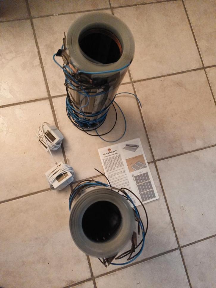 Elektrische Vloerverwarming - 20,5 m², Doe-het-zelf en Verbouw, Isolatie en Afdichting, Ophalen of Verzenden