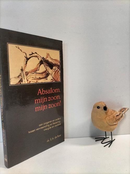 Boer, ds. E.A. de; Absalom, mijn zoon, mijn zoon!, Boeken, Godsdienst en Theologie, Zo goed als nieuw, Christendom | Protestants