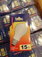 gloeilampen 15W E27 WIT NIEUW, Minder dan 30 watt, Gloeilamp, Nieuw, E27 (groot)