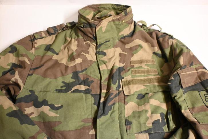 Slovakije camouflage jas vz 97 woodland, Verzamelen, Militaria | Algemeen, Landmacht, Kleding of Schoenen, Overige gebieden, Ophalen of Verzenden