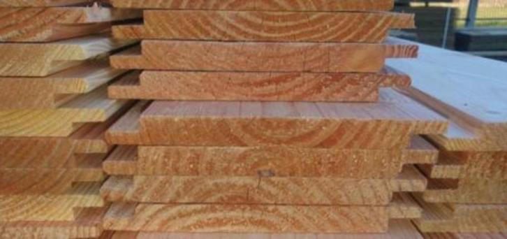 NIEUWE douglas sponing planken vloerplanken, Doe-het-zelf en Verbouw, Hout en Planken, Nieuw, Plank, Overige houtsoorten, 300 cm of meer