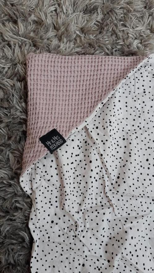 Mr & Mrs Peekaboo inwikkeldoek omslagdoek badcape wafelstof, Kinderen en Baby's, Badjes en Verzorging, Zo goed als nieuw, Overige typen