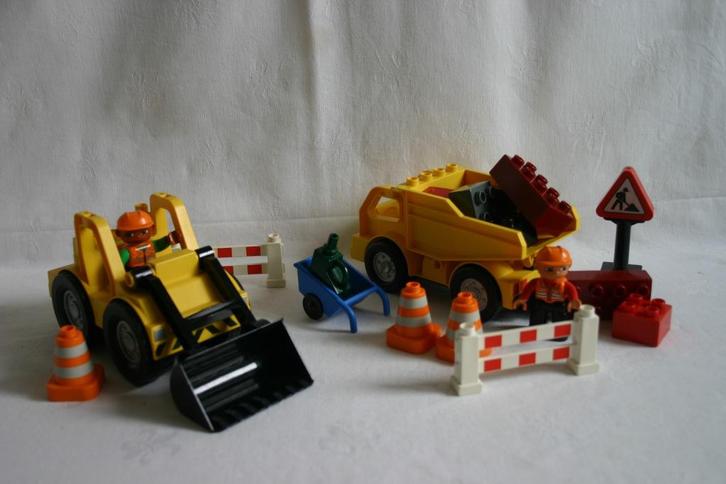 Duplo 4688 Team Construction Bouw transport Shovel Kiepwagen, Kinderen en Baby's, Speelgoed | Duplo en Lego, Zo goed als nieuw