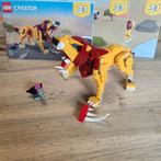 Lego Creator 3in1 Wilde Leeuw - 31112 - Compleet, Ophalen of Verzenden, Zo goed als nieuw, Complete set, Lego