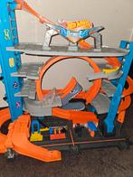 Hot Wheels City Ultieme Garage met haaienaanva, Ophalen, Zo goed als nieuw, Handmatig, Hot Wheels