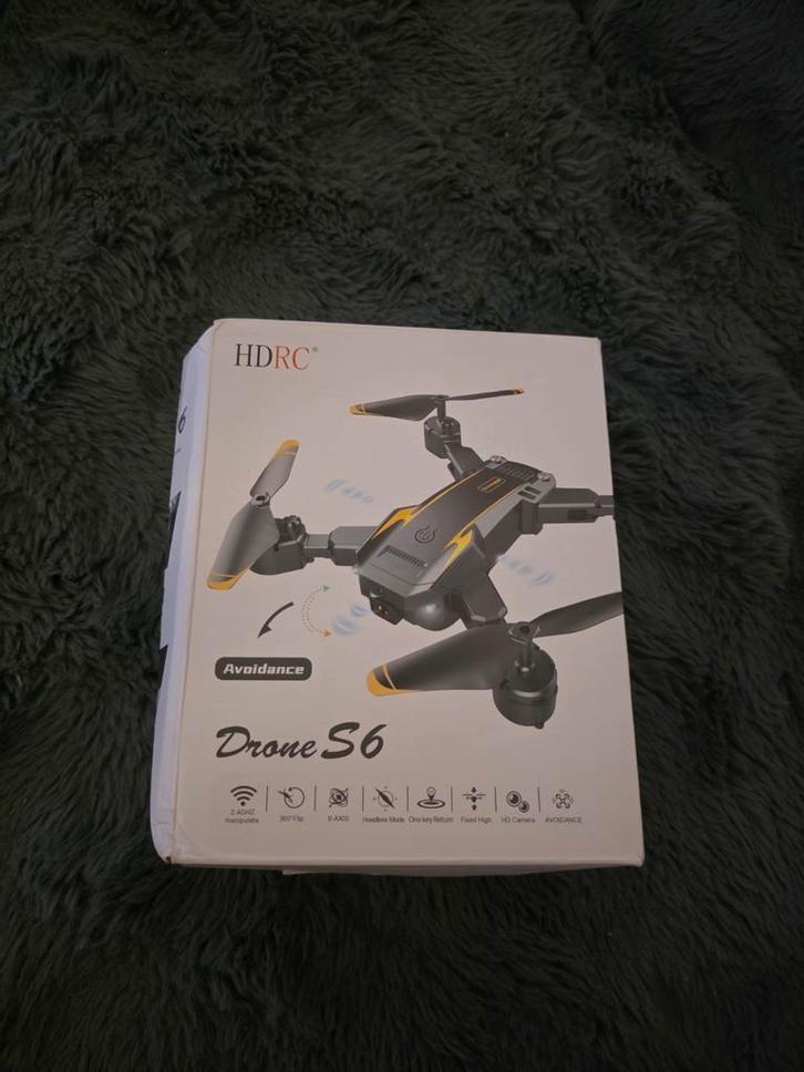 HDRC Drone S6 Nieuw met HD Camera en Obstakelvermijding, Audio, Tv en Foto, Drones, Nieuw, Ophalen