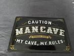 Mancave reclamebord, Huis en Inrichting, Woonaccessoires | Wanddecoraties, Ophalen of Verzenden, Gebruikt