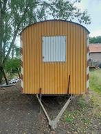 Te koop 2  schaftwagens  Pipowagens BIEDEN, Doe-het-zelf en Verbouw, Bouwketen en Schaftketen, Ophalen, Gebruikt