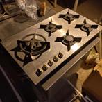 Atag 5 pits gaskookplaat met wokbrander, Gebruikt, Ophalen of Verzenden, Inbouw, Gas