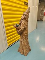 Groot Tuinbeeld - Lezende Tovenaar, Tuin en Terras, Tuinbeelden, Ophalen, Gebruikt, Kunststof, Overige typen