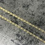 14k gouden ketting valkenoog schakel massief, Ophalen of Verzenden