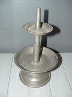 Antieke tinnen kleine etagere (?), wierrookhouder?, Antiek en Kunst, Ophalen of Verzenden
