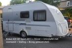 Knaus 420 QD Sport 2011 + Mover + Unico + Stalling+ bovag., Caravans en Kamperen, Schokbreker, 75 kg, Treinzit, Tot en met 3