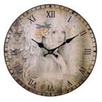 Wandklok van Jessica Galbreth - Summer Angel, Huis en Inrichting, Ophalen, Nieuw, Analoog, Wandklok