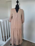 Zara Maxi Jurk - Beige - Maat M, Maat 38/40 (M), Ophalen of Verzenden, Zo goed als nieuw, Onder de knie