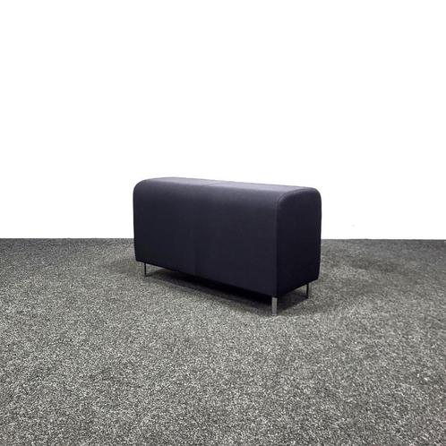 Vitra Hocker Zwart, Huis en Inrichting, Banken | Voetenbanken en Poefen, Gebruikt, Rechthoekig, Stof, Ophalen
