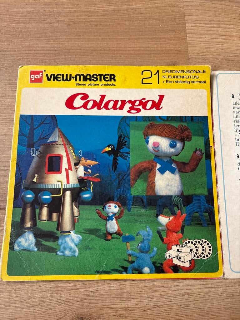 View-Master Colargol (alleen boekje), Ophalen of Verzenden, Gebruikt