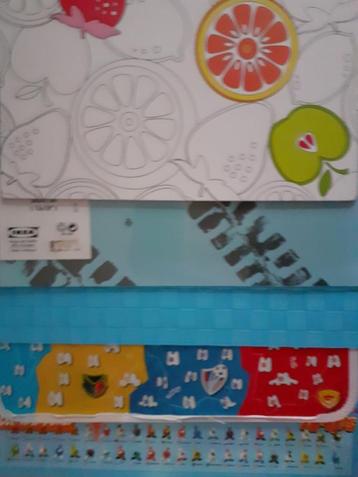 Nieuwe PLACEMAT'S verschillende soorten beschikbaar voor biedingen