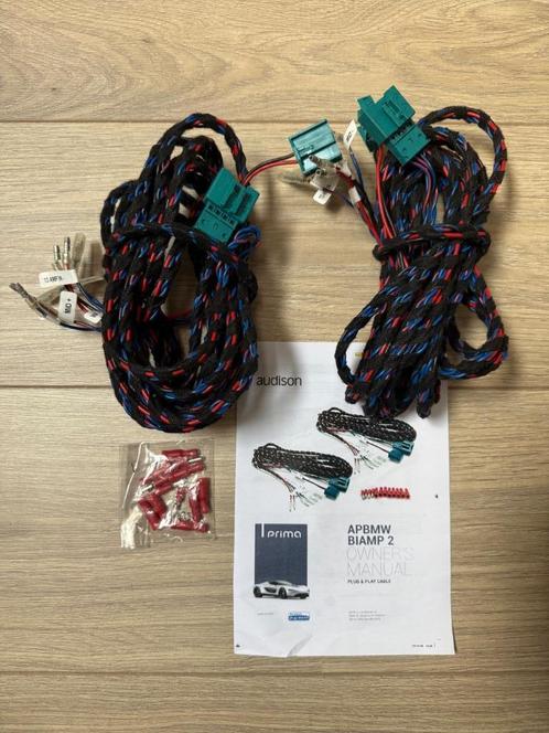 Audison AP BMW BIAMP 2 aansluitkabel - APBMW BI-AMP2, Auto diversen, Autospeakers, Gebruikt, Ophalen of Verzenden