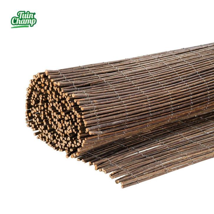 Wilgenmatten 2stuks, Tuin en Terras, Schuttingen, Zo goed als nieuw, Hout, 1 tot 2 meter, 3 tot 6 meter, Ophalen