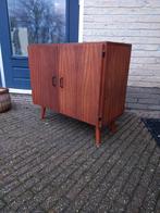 Retro mid century kastje lowboard, Verzamelen, Retro, Ophalen, Huis en Inrichting