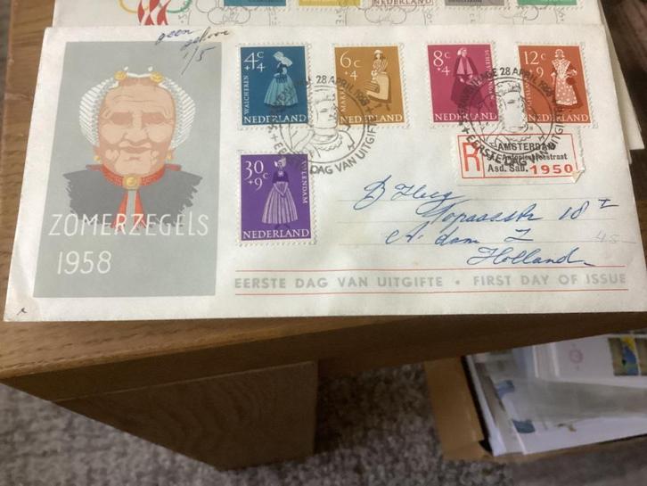 No4095 E34 aangetekend Amsterdam Heb ook van Nederland, Postzegels en Munten, Postzegels | Eerstedagenveloppen, Onbeschreven, Nederland