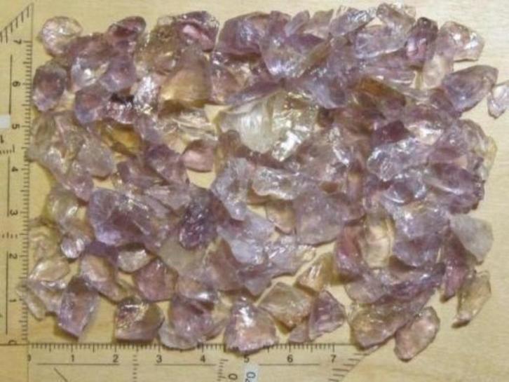 mi. bulk 2 - 16 soorten ruwe edelstenen 4250Kt - organite, Verzamelen, Mineralen en Fossielen, Mineraal, Verzenden