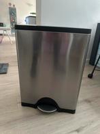 Simplehuman Afvalbak - Hygiënisch en Stijlvol, Ophalen, Gebruikt, Met pedaal, 50 tot 75 cm