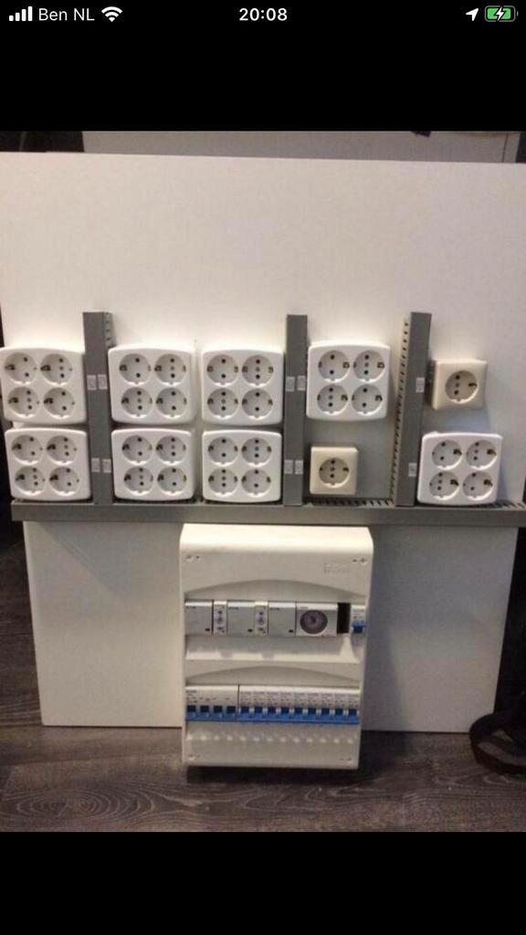 Stroombord schakelbord kweekspullen goedkoopste, Doe-het-zelf en Verbouw, Elektra en Kabels, Nieuw, Ophalen