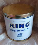 King Pepermunt Blik, Verzamelen, Blikken, Ophalen of Verzenden, Gebruikt, Overige