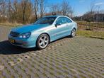 Mercedes CLK 200 Kompr Coupe AUT 2003 met. Blauw, Automaat, Achterwielaandrijving, 4 cilinders, 1796 cc