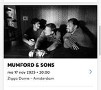 Mumford and Sons - Ziggo Dome Amsterdam - Staanplaats, Tickets en Kaartjes, Eén persoon