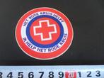 sticker het rode kruis helpt - ik help het rode kruis, Ophalen, Zo goed als nieuw, Bedrijf of Vereniging