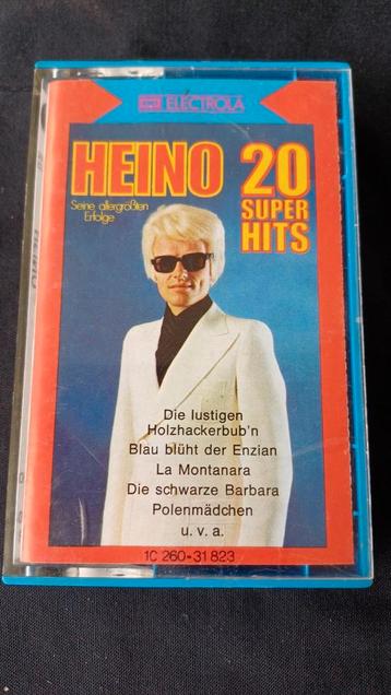 Heino - 20 Super Hits - Cassette uit 1977. beschikbaar voor biedingen