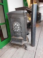 Thermocet Dauphin Gietijzeren Gaskachel + Pijp, Ophalen, Gebruikt, Gas, Vrijstaand