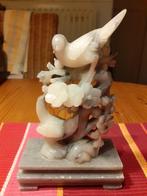 Goed Speksteenwerk "Vogels in de Struiken", Ophalen of Verzenden