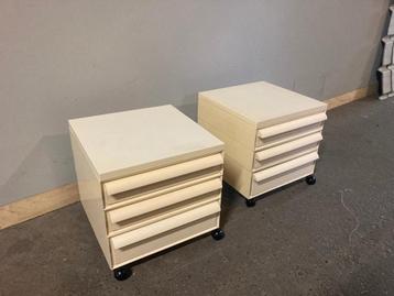 Kartell type 4602 Simon Fussel - 2 nachtkastjes  beschikbaar voor biedingen