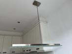 Design hanglamp RVS, Zo goed als nieuw, Modern design, Ophalen, 75 cm of meer