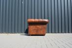 Chesterfield  club Fauteuil, Ophalen, Gebruikt, 100 tot 125 cm, Vintage