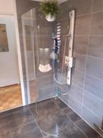 halfrond glazen douchescherm, Huis en Inrichting, Badkamer | Badkamermeubels, 50 tot 100 cm, Minder dan 100 cm, Overige typen