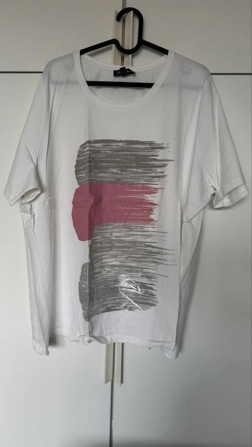 Tshirt Ulla Popken maat 50-52 nieuw, Kleding | Dames, Grote Maten, Nieuw, Shirt of Top, Wit, Ophalen of Verzenden