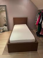 Ikea Malm bed incl matras en lattenbodem!, 90 cm, Ophalen of Verzenden, Zo goed als nieuw, 200 cm