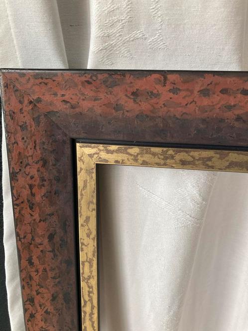 Aparte Schilderijlijst met Panterprint, Huis en Inrichting, Woonaccessoires | Lijsten, Zo goed als nieuw, 75 cm of meer, Hout