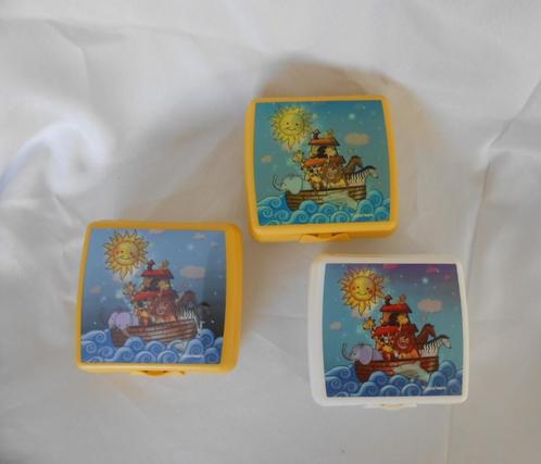 Tupperware Snackie broodtrommel Ark van Noach NIEUW, Huis en Inrichting, Keuken | Tupperware, Nieuw, Overige typen, Blauw, Geel