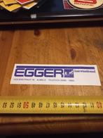 Egger international Almelo, Verzamelen, Stickers, Ophalen of Verzenden, Zo goed als nieuw